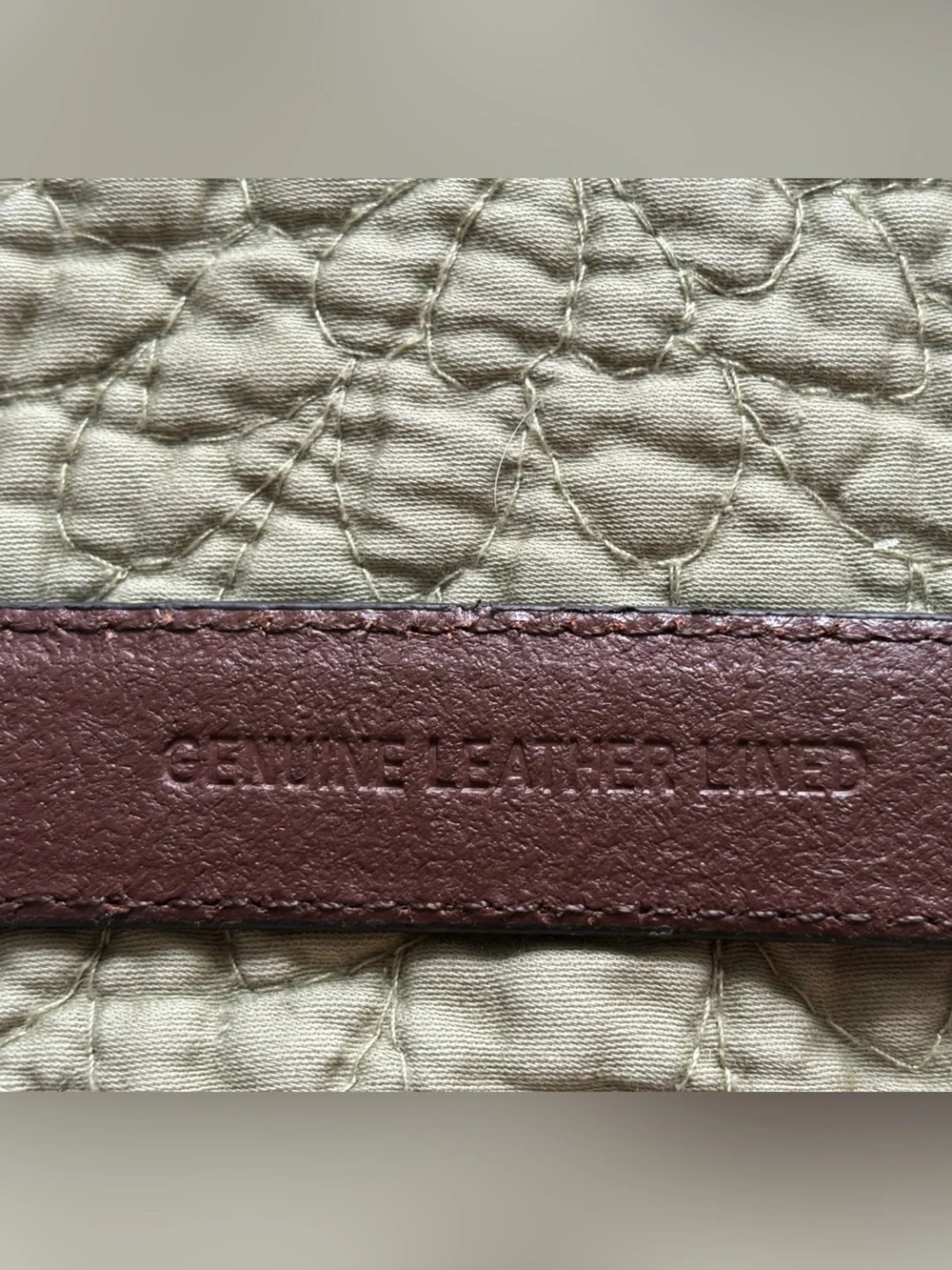 Brown Leather Belt w/ Gold Hook Hardware M/L - Picture 4 of 7
